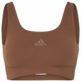 Sport BH Adidas Women Scoop Lounge Bra Toasted Mocha-XXL