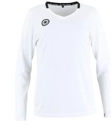 Tennisshirt The Indian Maharadja Women Jaipur Tech L/S White