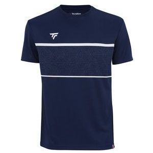 Tennisshirt Tecnifibre Men Team Tech Marine-XS