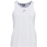 Tennisshirt HEAD Women Club 21 Tanktop White-S