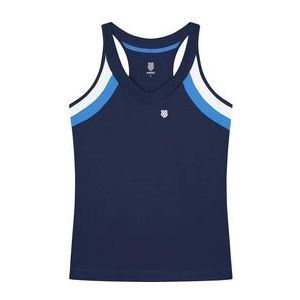 Tennisshirt K Swiss Women Core Team Tank Navy-M