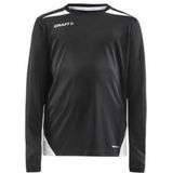 Craft - Pro Control Impact LS J - Tennisshirt - Zwart - Kids