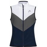 Tennis Bodywarmer HEAD Women Club 22 Dark Blue-XL