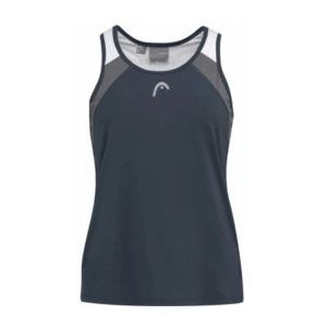 Tennisshirt HEAD Women CLUB 22 Tank Top Navy-XL