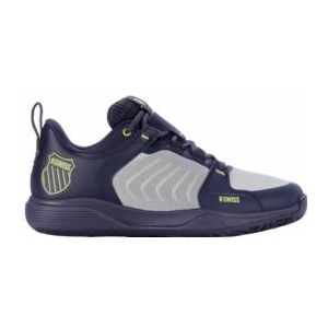 Tennisschoen K-Swiss Men Ultrashot Team Peacoat Gray Violet Lime Green-Schoenmaat 41