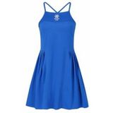 Tennisjurk Osaka Women Pleated Tech Princess Blue-XL