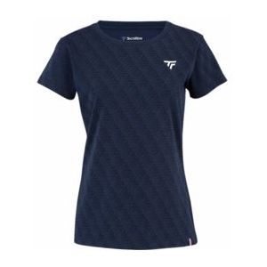 Tennisshirt Tecnifibre Women W.Graphique Tee Marine 2024-L