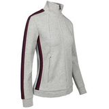 Robey - Tennis Tweener Full Zip Jacket - Heather Grey - Tennisvest