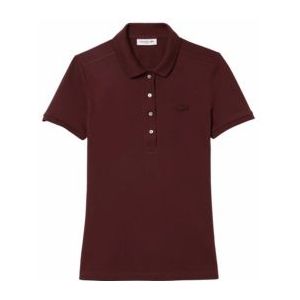 Polo Lacoste Women PF5462 Slim Fit Expresso-Maat 48