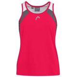 Tennisshirt HEAD Women Club 21 Tanktop Magenta-XXXL