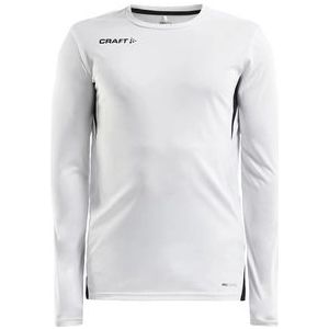 Tennisshirt Craft Men Pro Control Impact LS Tee M White Black-M
