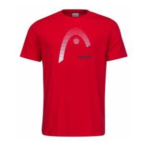 Tennisshirt HEAD Men CLUB CARL Red 2024-L