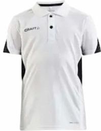 Craft - Pro Control Impact - Tennisshirt - Wit - Voor Kinderen