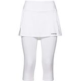 HEAD CLUB 3/4 Panty Skort Dames, Wit, 3XL