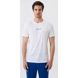 Tennisshirt Bjorn Borg Men Ace Light T-Shirt Brilliant White-XL