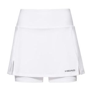 Tennisrok HEAD Women Club Basic Long White-XXL