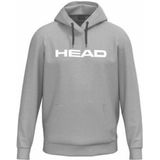 Tennistrui HEAD Men Club Original Hoodie Grey Melange-XXL