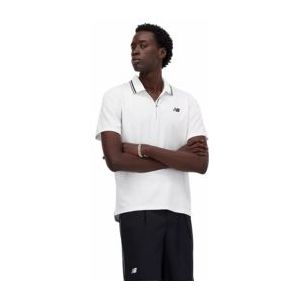 Polo New Balance Men Tournament Polo White-L