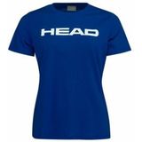 Tennisshirt HEAD Women Club Basic Royal-XXL