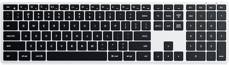 Satechi Slim X3 Bluetooth Keyboard - draadloos - verlichte toetsen - ultra dun - zilver