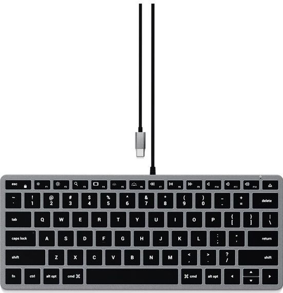 Satechi Slim W1 USB-C Wired Toetsenbord - QWERTY