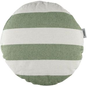 vtwonen Sierkussen Bold Stripe Groen (40x40 cm)