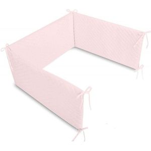 Babybam Bedomrander Soft Velvet Roze-420 X 30 cm