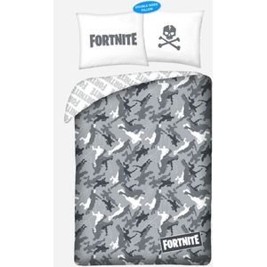 Fortnite Dekbedovertrek Dance Camo - Eenpersoons - 140 x 200 cm - Katoen