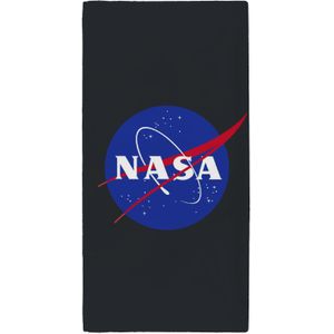 NASA Logo - Strandlaken - 70 x 140 cm - Zwart