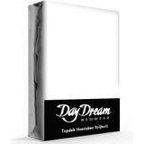 Day Dream Topper Hoeslakens Katoen Wit-180 x 220 cm