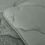 Zavelo Easy All-in-one-Dekbed Teddy Groen-Lits-Jumeaux (240x200 cm)