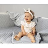 Babybam Bedomrander Soft Velvet Roze-360 X 30 cm