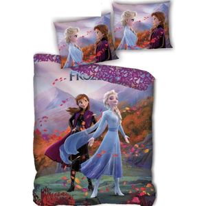 Disney Frozen Dekbedovertrek - Eenpersoons - 140 X 200 cm - Polyester