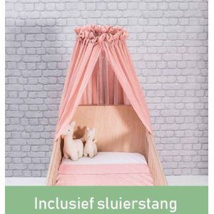 Jollein Sluier Vintage Chestnut (incl Sluierstang)