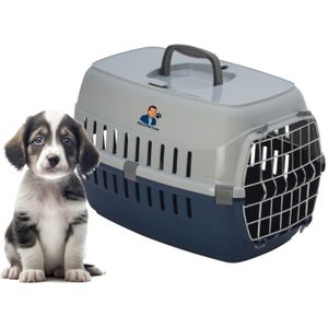 NOBBY BOÎTE DE Transport Avior Grise Pour Chiens, Prix Conseillé 25,99