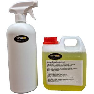 PestiNext Matras Clean Concentraat tegen schurft - huisstofmijt en bacteriën in bed