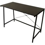 Bureau - laptoptafel - computertafel - industrieel - zwart