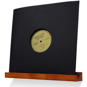 Vinyl lp platen display - fotoplankje - wandplank - fotolijstplank - bruin