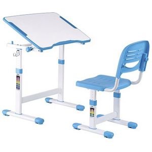 Bureau kinderen met bureaustoel - tekentafel -  ergonomisch in hoogte verstelbaar