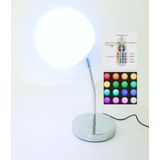 Bureau lamp tafellamp LED 16 kleuren RGB wit afstandbediening