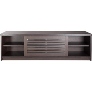TV kast dressoir modern - TV meubel - louvre schuifdeuren - 120 cm breed