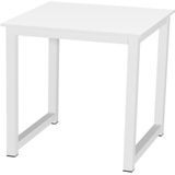 Keukentafel - bureau tafel - 75 cm x 75 cm - wit