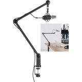 Professionele microfoon arm standaard verstelbaar voor vloggen podcasting broadcasting gaming