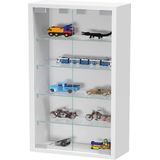 Vitrinekast staande hangende wandvitrine - 40 x 60 x 13 cm