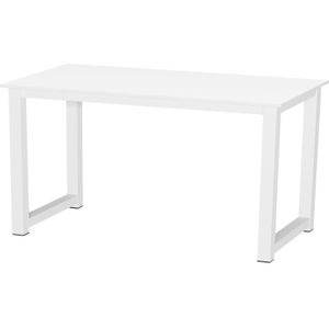 Bureau tafel - keukentafel - 110 cm breed - wit