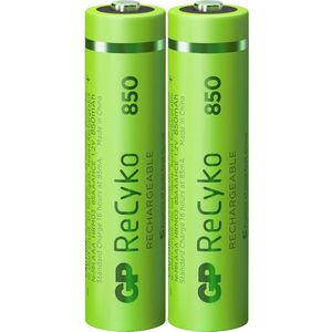 GP Batteries GPRCK85AAA585C2 Oplaadbare AAA batterij (potlood) NiMH 850 mAh 1.2 V 2 stuk(s)