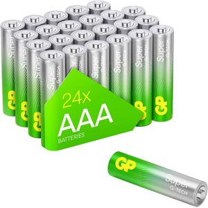 GP Batteries Super AAA batterij (potlood) Alkaline 1.5 V 24 stuk(s)