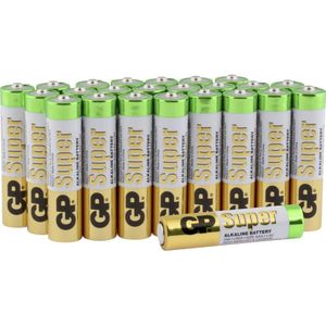 GP Batteries Super AAA batterij (potlood) Alkaline 1.5 V 24 stuk(s)