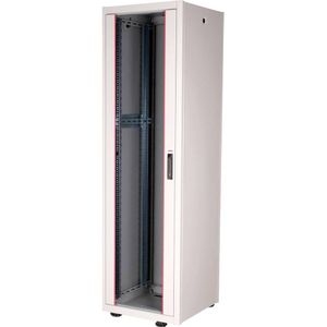 ROLINE 19-inch netwerkkast Basic 42 U, 600x600 BxD Glazen deur grijs