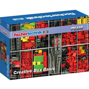 fischertechnik 554195 Creative Box Basic Bouwpakket, Experimenten, Mechanica, Maatschappij Experimenteerdoos vanaf 7 jaar